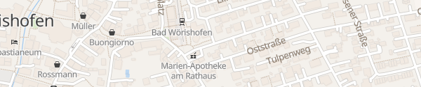 Karte Rathaus Bad Wörishofen