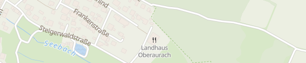 Karte Landhaus Oberaurach Oberaurach