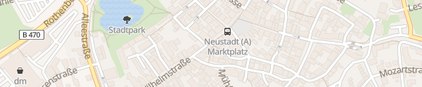 Karte E-Bike Ladestation Neustadt an der Aisch