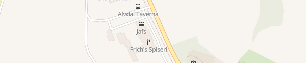 Karte Frich's Hotel og Spiseri Alvdal