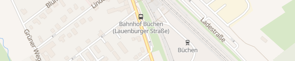 Karte Bahnhof (Lauenburger Straße) Büchen