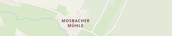 Karte Mosbacher Mühle Markt Erlbach