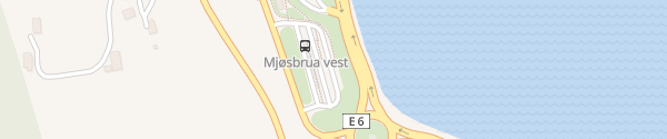 Karte Busbahnhof Mjøsbrua Biri