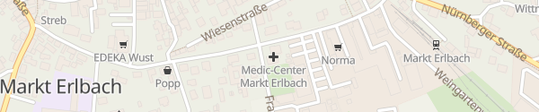 Karte Neue Straße Markt Erlbach
