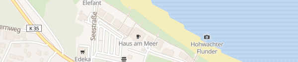 Karte Hotel HAUS AM MEER Hohwacht