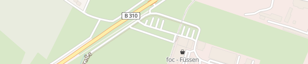 Karte FOC Füssen Outlet Center Füssen