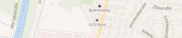 Karte ALDI Nord Grambeker Weg Mölln