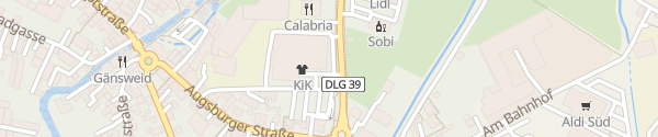 Karte EDEKA Wertingen