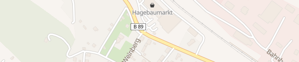 Karte Hagebaumarkt Hildburghausen
