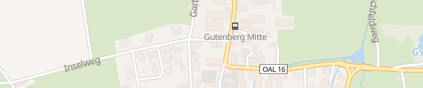 Karte Dorfgemeinschaftshaus Gutenberg