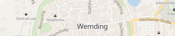 Karte Akzent Hotel Meerfräulein Wemding