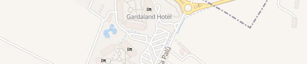Karte Gardaland Hotel Castelnuovo del Garda