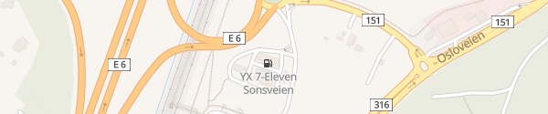 Karte Uno-X Son Hølen
