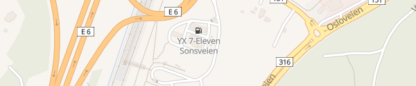 Karte YX 7-Eleven Hølen