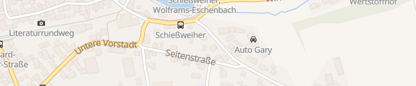Karte Seitenstraße Wolframs-Eschenbach