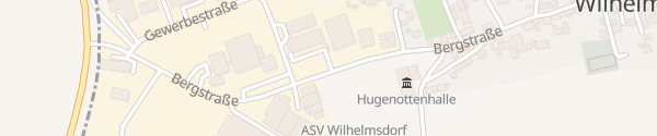Karte Bergstraße Wilhelmsdorf