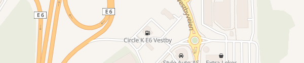 Karte Circle K Vestby