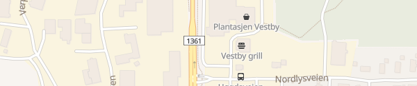 Karte Vestbysenteret Vestby