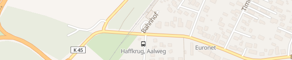 Karte Bahnhof Haffkrug Scharbeutz