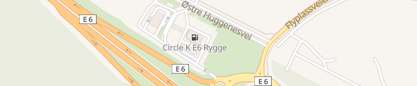 Karte Circle K Rygge