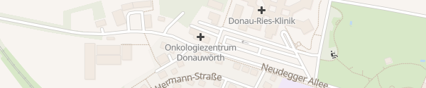 Karte Donau-Ries Klinik Donauwörth