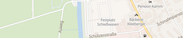 Karte Parkplatz Schützenstraße Gunzenhausen