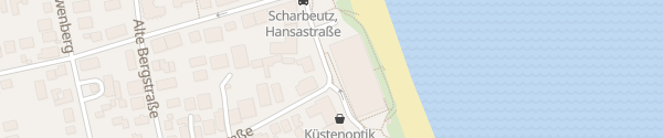 Karte Bayside Hotel Scharbeutz