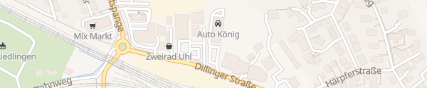 Karte Audi Autohaus König Donauwörth