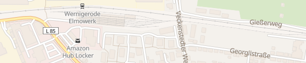 Karte Ilsenburger Straße Wernigerode