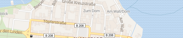 Karte Domstraße Ratzeburg