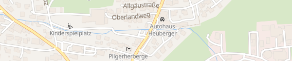 Karte Schongauer Straße Bernbeuren