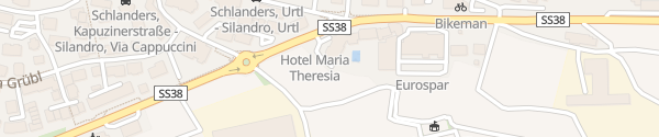 Karte Hotel Maria Theresia Schlanders