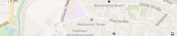 Karte HKK Hotel / Parkhaus Altstadt Wernigerode