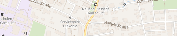 Karte Heilsbronner Straße Neuendettelsau