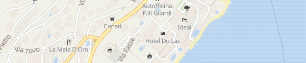 Karte Hotel Du Lac Limone Sul Garda