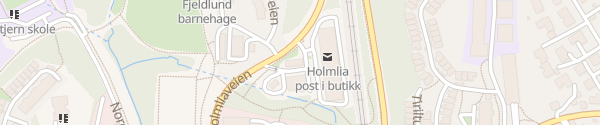 Karte Esso Holmlia Oslo