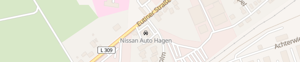 Karte Autohaus Hagen Neustadt in Holstein