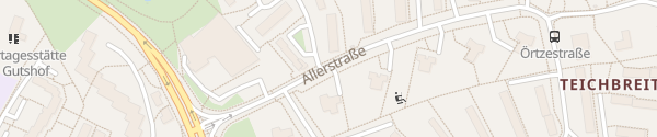 Karte Allerstraße Wolfsburg