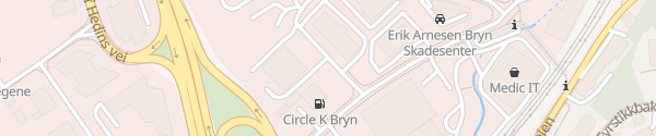 Karte Circle K Bryn Oslo