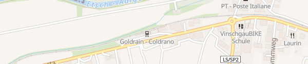 Karte Bahnhof Goldrain