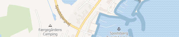 Karte Spodsbjerg Havn Rudkøbing