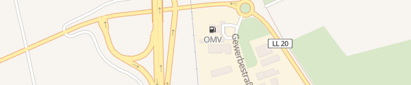 Karte OMV Tankstelle Hurlach