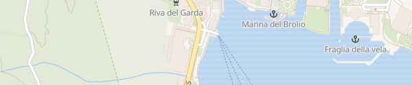 Karte Piazza Catena Riva del Garda