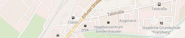 Karte Hagebau Sondershausen