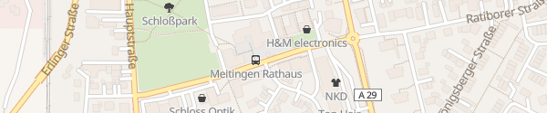 Karte Rathaus Meitingen