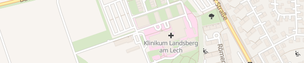 Karte Klinikum Landsberg am Lech Landsberg am Lech