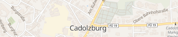 Karte Rathaus Cadolzburg