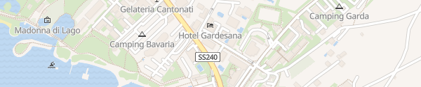 Karte Hotel Riviera Riva del Garda