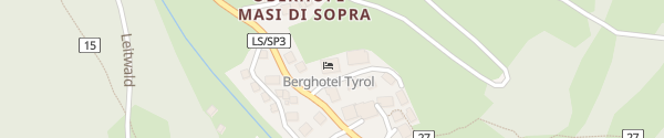 Karte Berghotel Tyrol Schnals