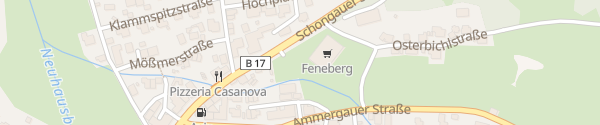 Karte Feneberg Steingaden